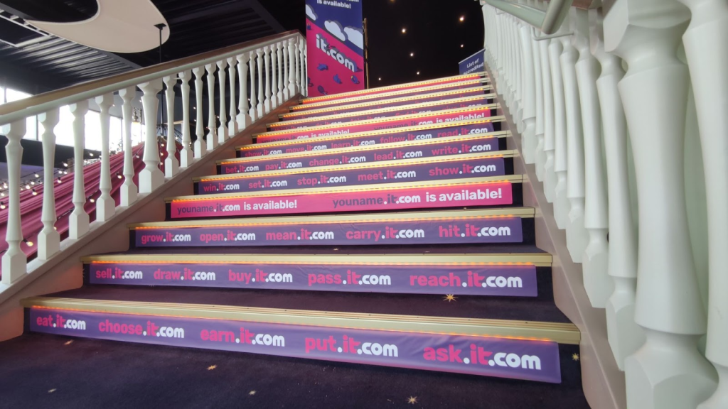 domain stairs cloudfest